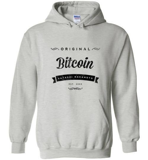 Original Bitcoin Inspired Hoodie freeshipping - DTF Print Store