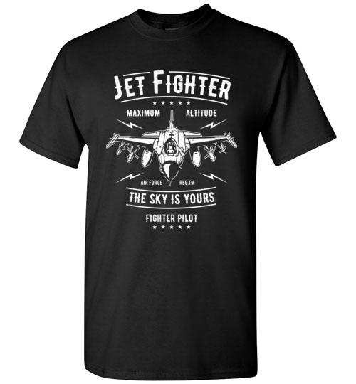 Jet Fighter T Shirt freeshipping - DTF Print Store