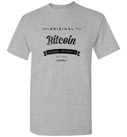 Original Bitcoin Inspired T shirt freeshipping - DTF Print Store