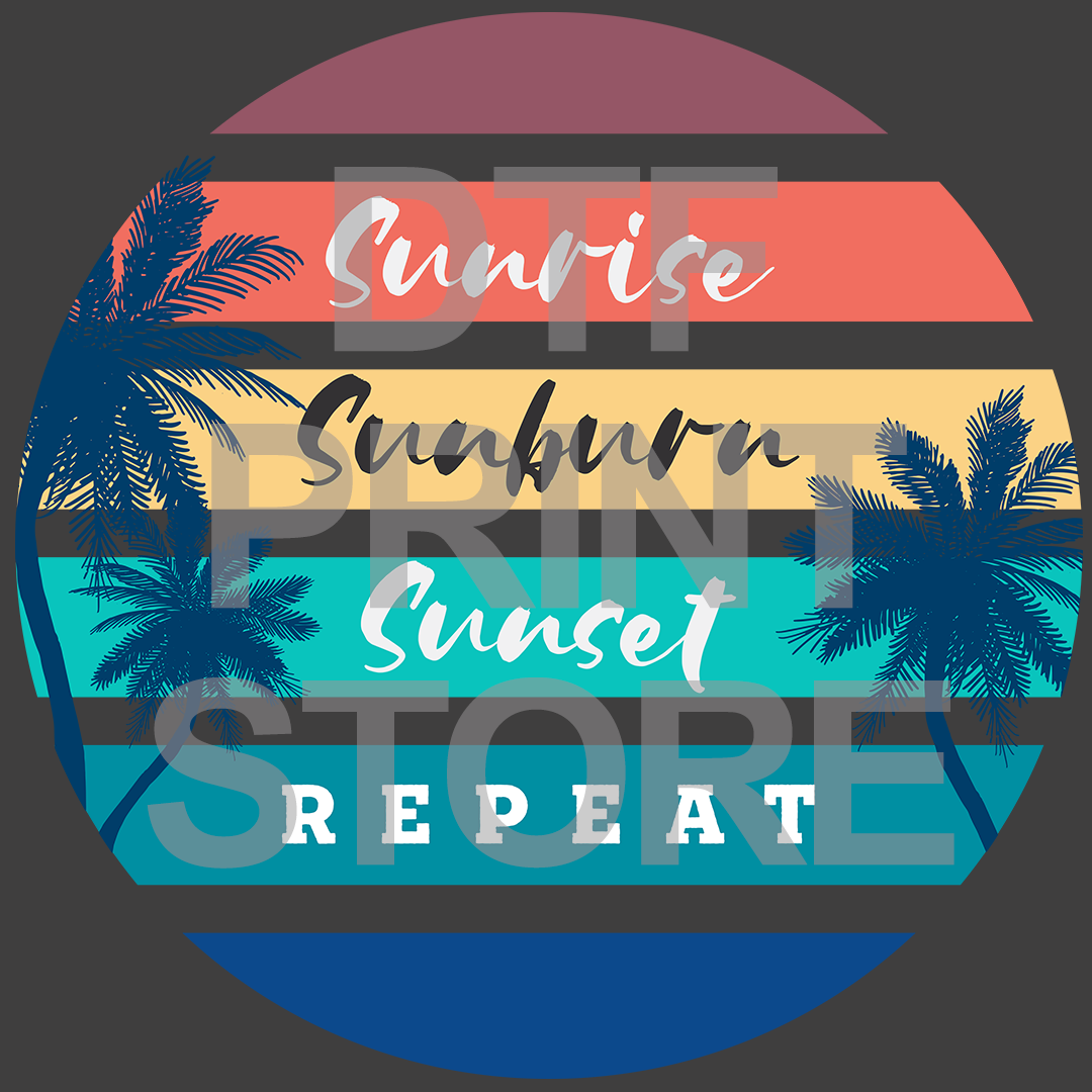 Beach 4 DTF or SUBLIMATION Print 12" x 16" freeshipping - DTF Print Store