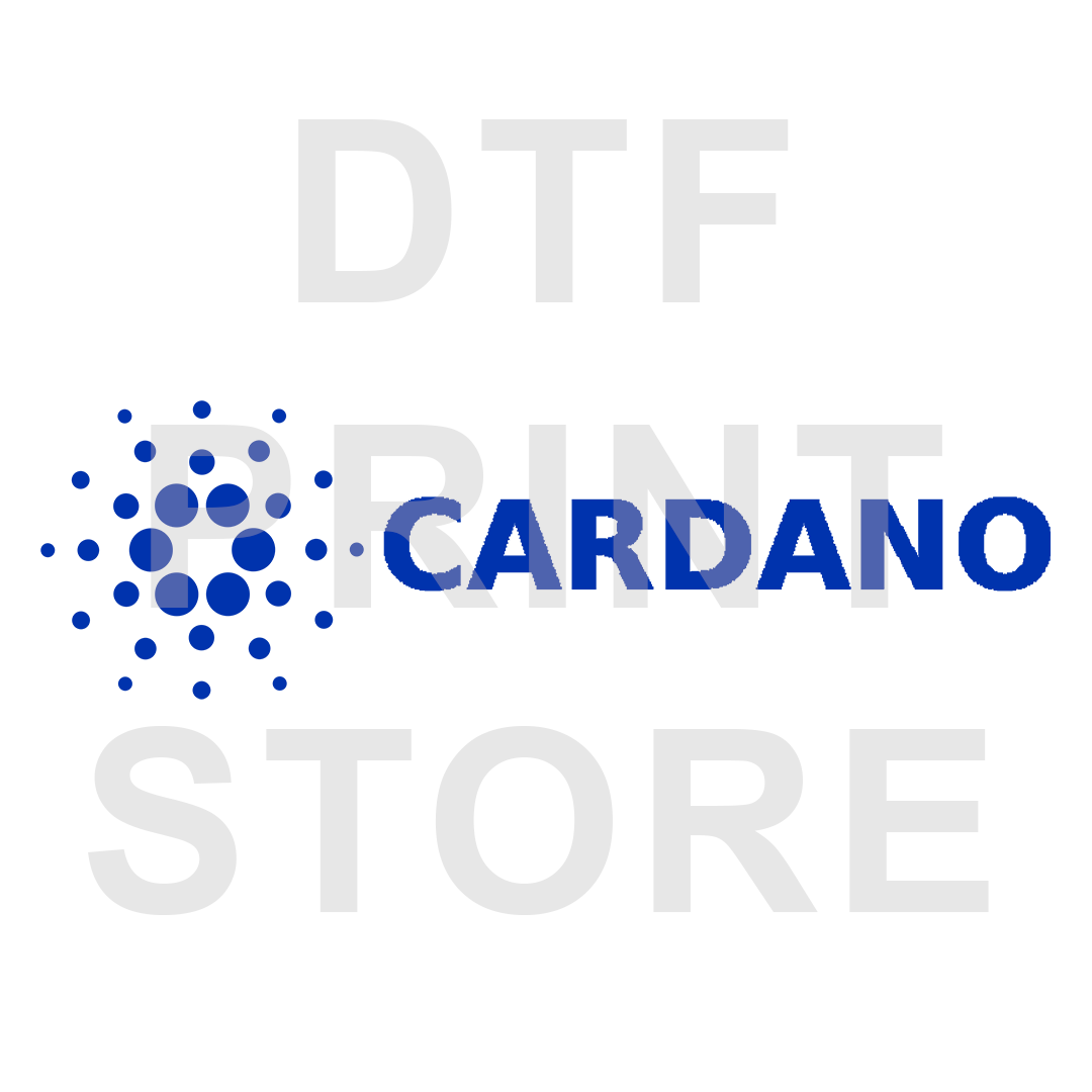 Cardano DTF or SUBLIMATION Print 12" x 16" freeshipping - DTF Print Store