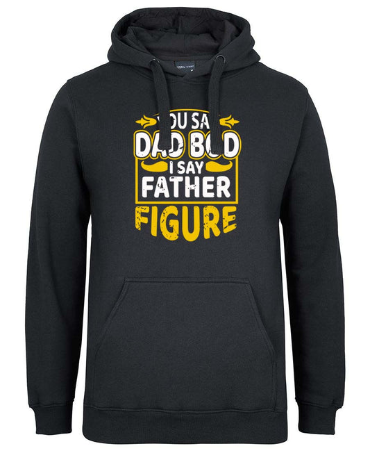 Dad Bod Father Figure Logo Hoodie freeshipping - DTF Print Store