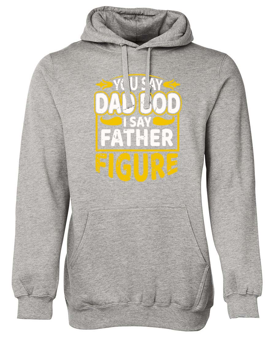 Dad Bod Father Figure Logo Hoodie freeshipping - DTF Print Store