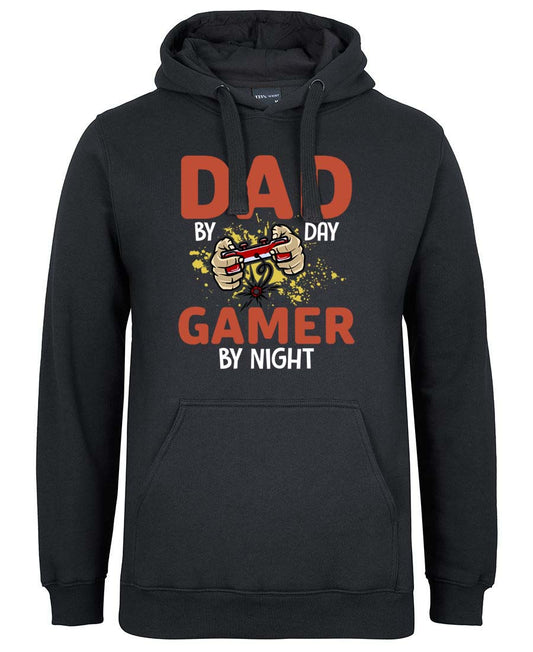 Dad by Dad Gamer by Night Logo Hoodie freeshipping - DTF Print Store