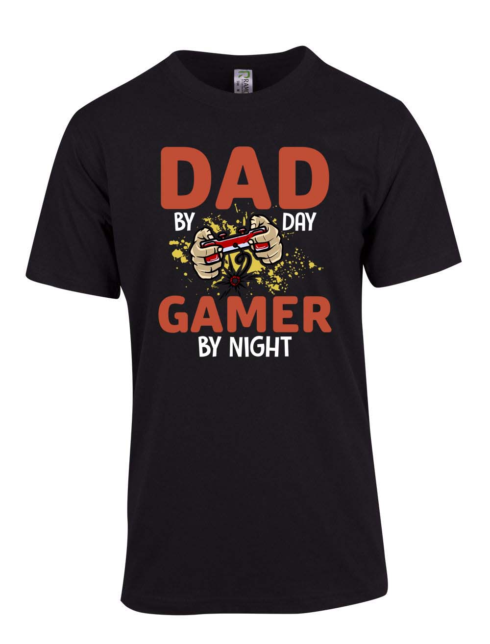 Dad By Day Gamer by Night T Shirt freeshipping - DTF Print Store