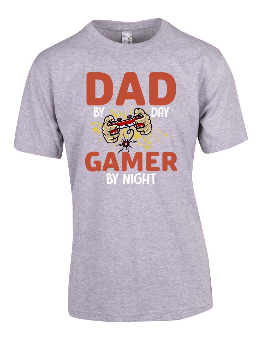 Dad By Day Gamer by Night T Shirt freeshipping - DTF Print Store