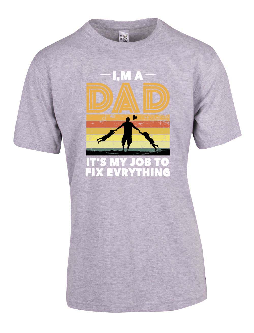 Dad's Job to fix Everything T Shirt freeshipping - DTF Print Store