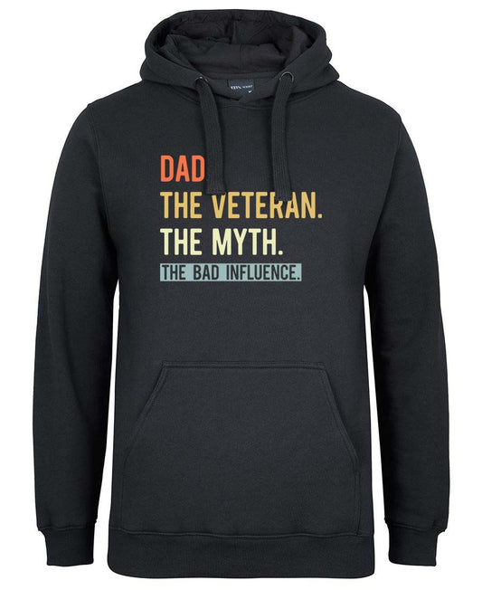 Dad, Veteran, Myth Logo Hoodie freeshipping - DTF Print Store