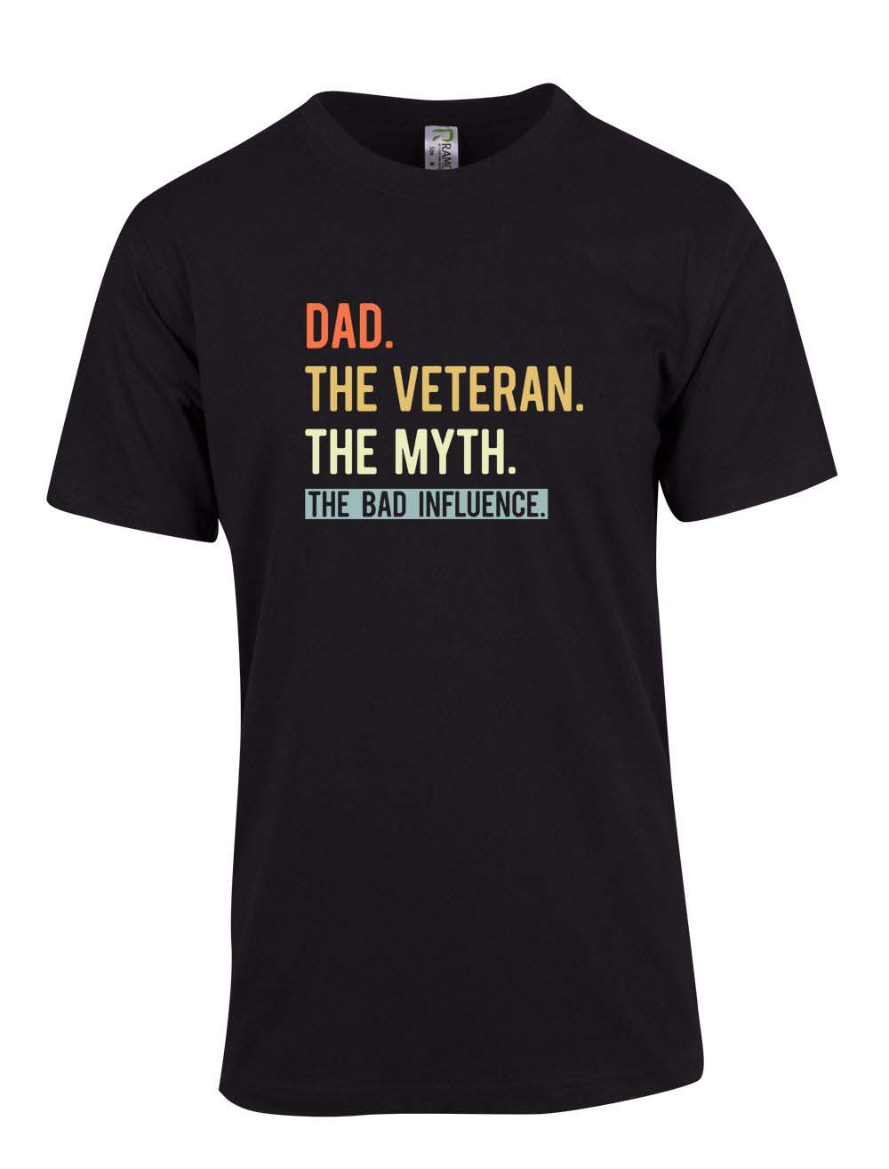 Dad, Veteran, Myth T Shirt freeshipping - DTF Print Store