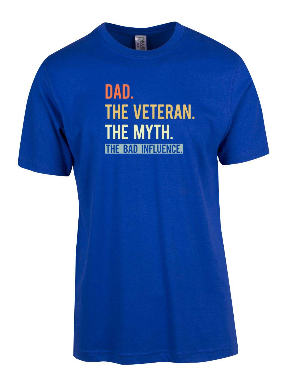 Dad, Veteran, Myth T Shirt freeshipping - DTF Print Store