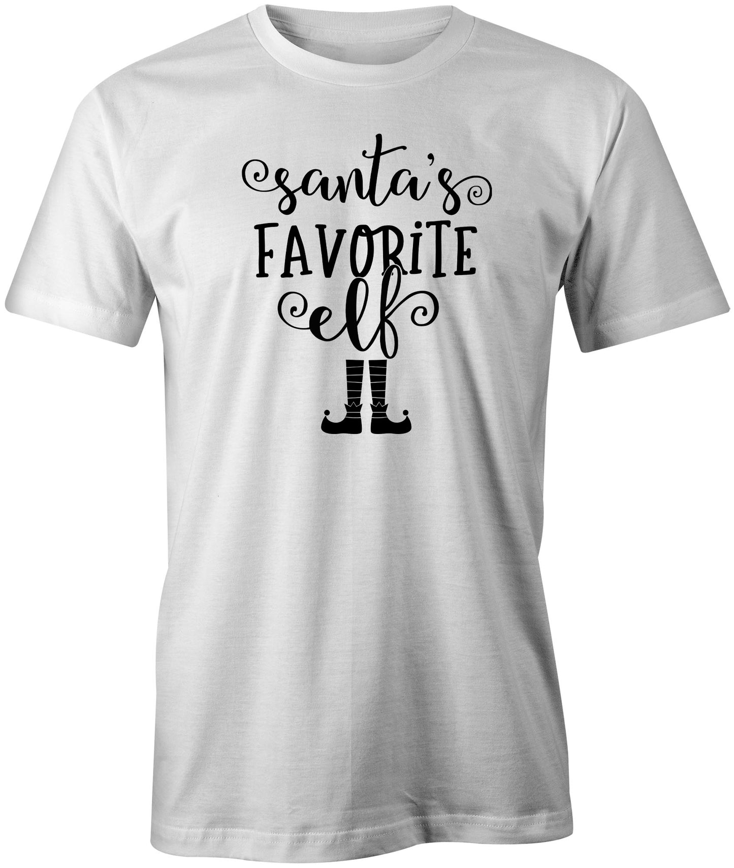 Favourite Elf Kids Xmas T-Shirt freeshipping - DTF Print Store