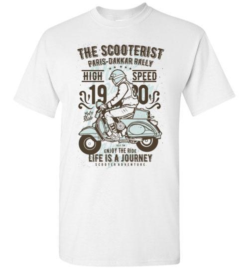The Scooterist T Shirt freeshipping - DTF Print Store