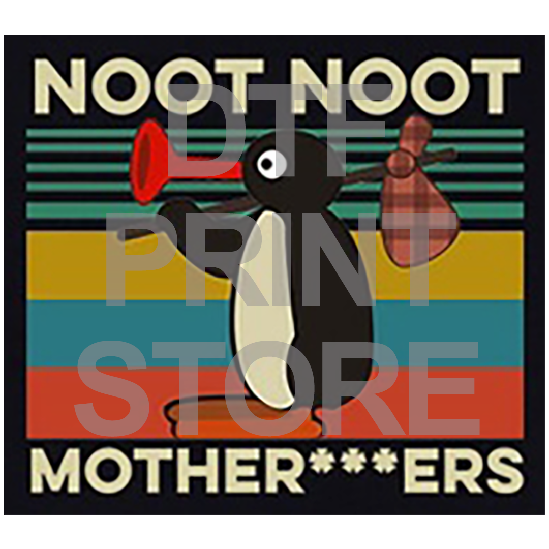 Pingu DTF or SUBLIMATION Print 12" x 16" freeshipping - DTF Print Store