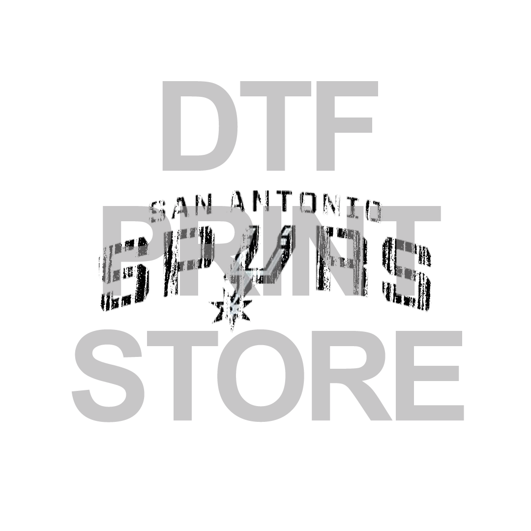 Spurs - DTF or SUBLIMATION Print 12" x 16" freeshipping - DTF Print Store