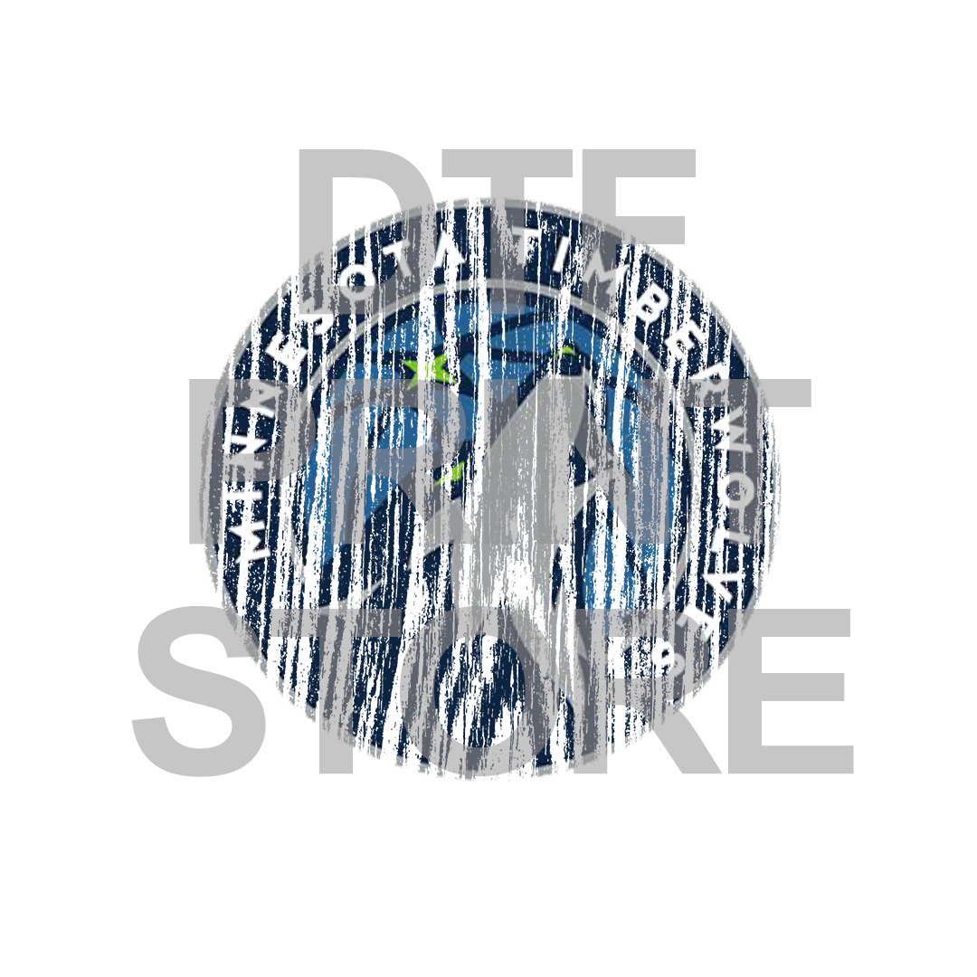 Timberwolves - DTF or SUBLIMATION Print 12" x 16" freeshipping - DTF Print Store