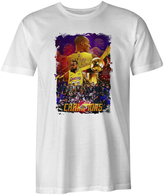 LA Lakers Themed T-Shirt Type 1 freeshipping - DTF Print Store
