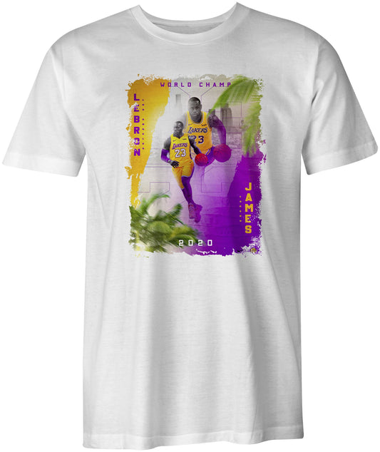 LA Lakers Themed T-Shirt Type 3 freeshipping - DTF Print Store