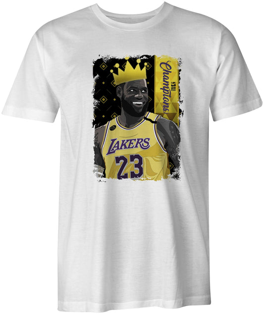 LA Lakers Themed T-Shirt Type 6 freeshipping - DTF Print Store