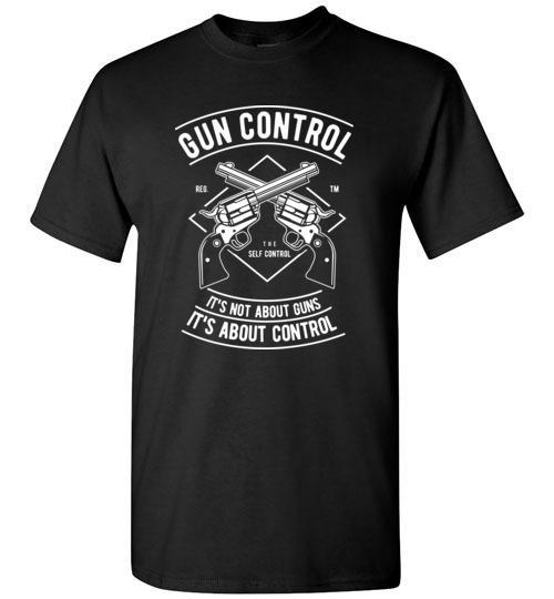 Gun Control T Shirt freeshipping - DTF Print Store
