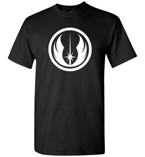 Jedi Empire T Shirt White Logo freeshipping - DTF Print Store