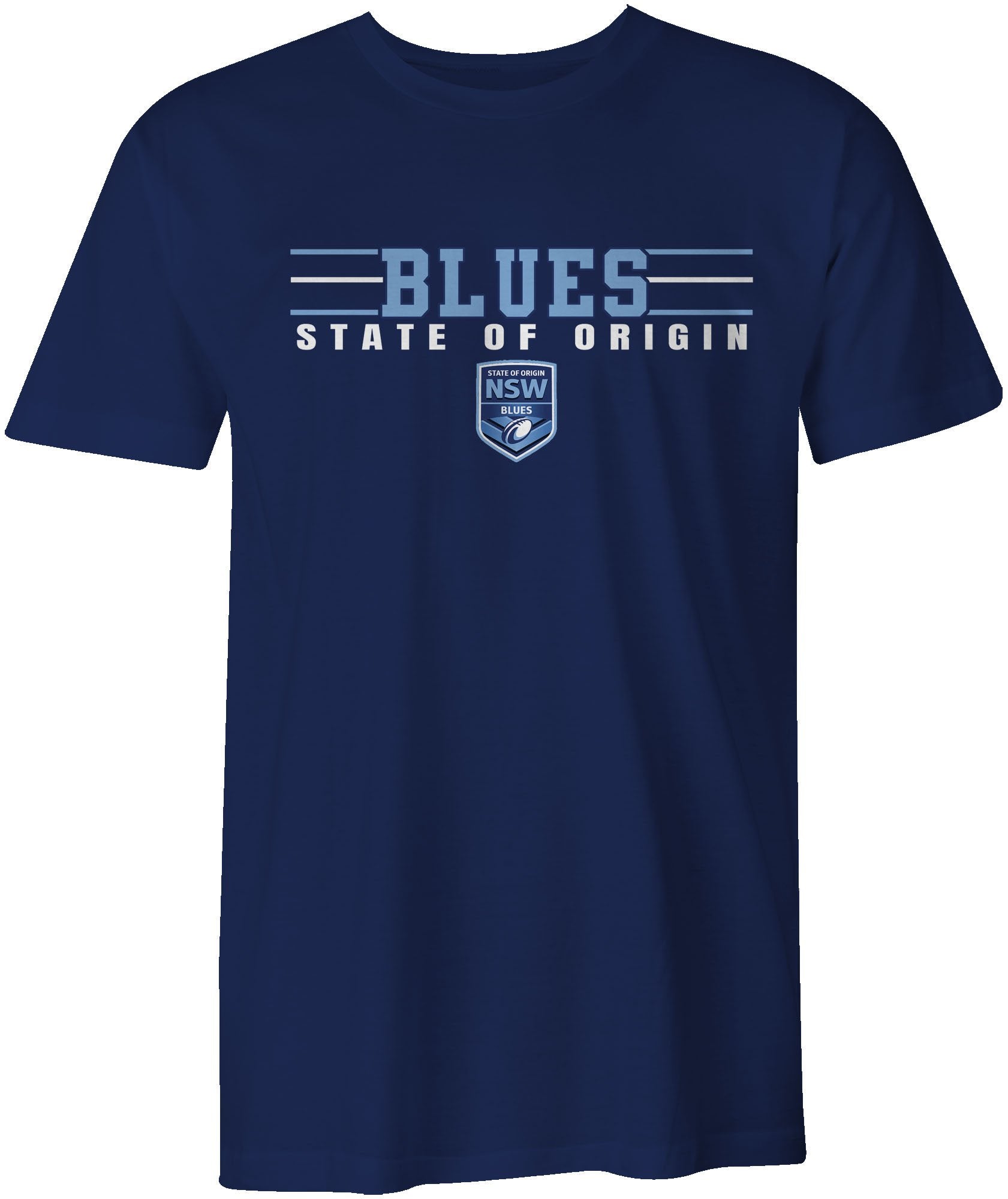 State Of Origin NSW Blue T-Shirt freeshipping - DTF Print Store