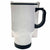 Travel Mug 450ml 15oz Stainless Steel White Sublimation Blank with Handle