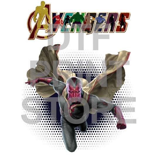 Avengers 1 DTF or SUBLIMATION Print 12" x 16" freeshipping - DTF Print Store