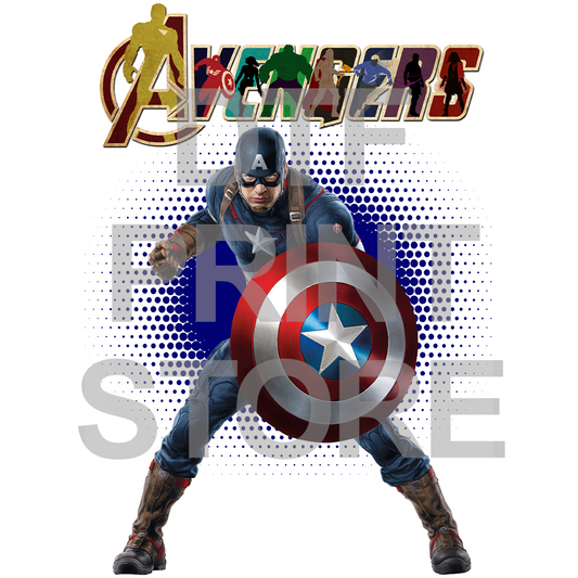Avengers 14 DTF or SUBLIMATION Print 12" x 16" freeshipping - DTF Print Store