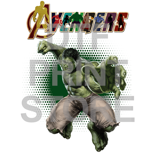 Avengers 15 DTF or SUBLIMATION Print 12" x 16" freeshipping - DTF Print Store