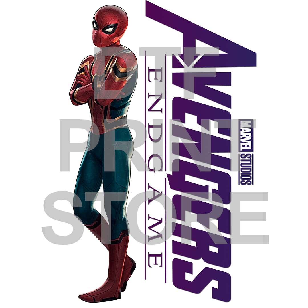 Avengers 4 DTF or SUBLIMATION Print 12" x 16" freeshipping - DTF Print Store