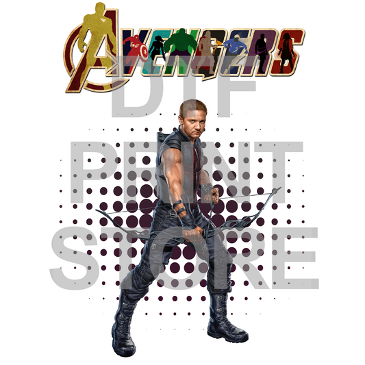 Avengers 5 DTF or SUBLIMATION Print 12" x 16" freeshipping - DTF Print Store
