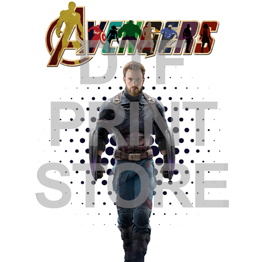 Avengers 8 DTF or SUBLIMATION Print 12" x 16" freeshipping - DTF Print Store