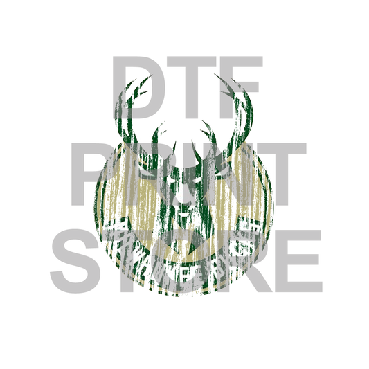 Bucks - DTF or SUBLIMATION Print 12" x 16" freeshipping - DTF Print Store
