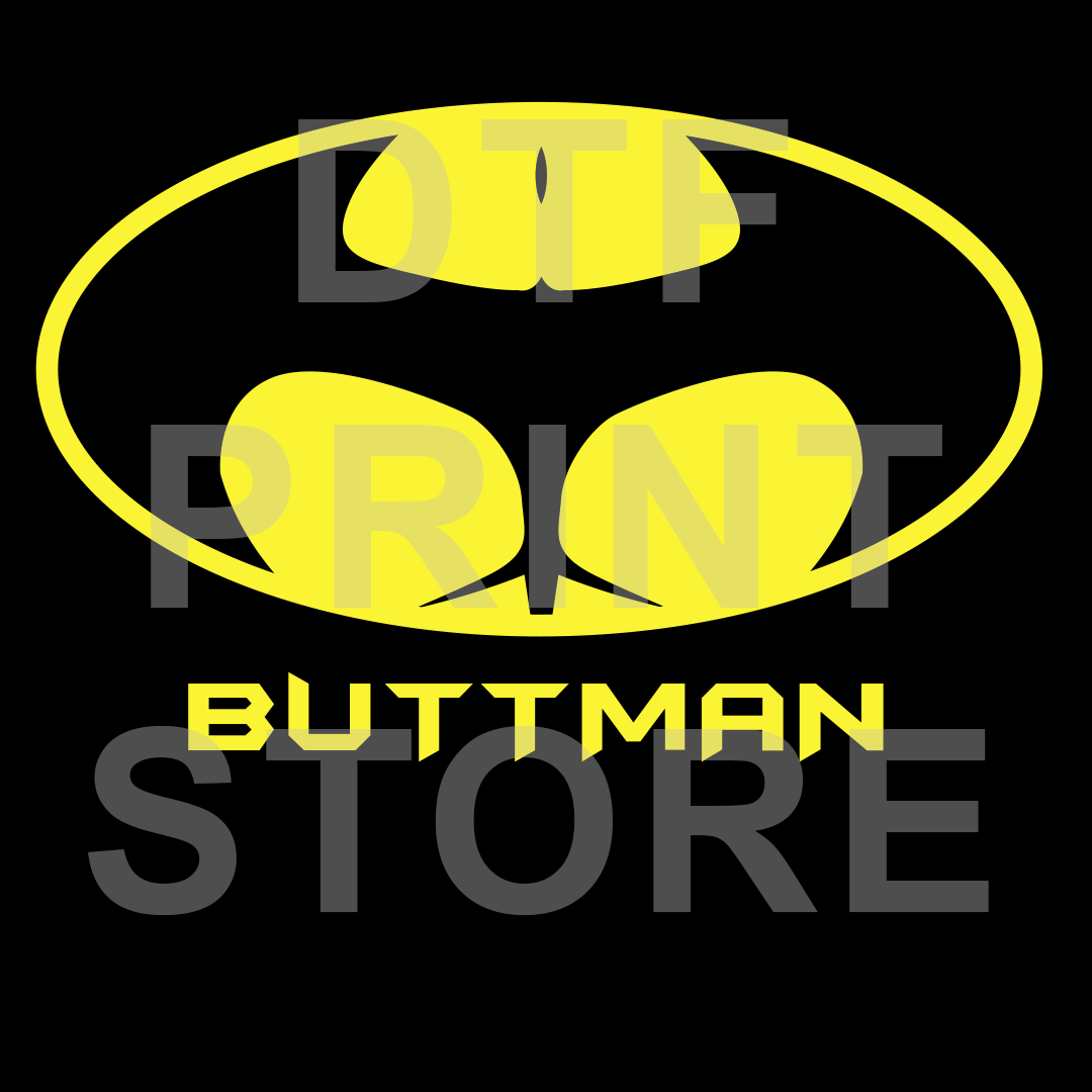 ButtMan - DTF or SUBLIMATION Print 12" x 16" freeshipping - DTF Print Store