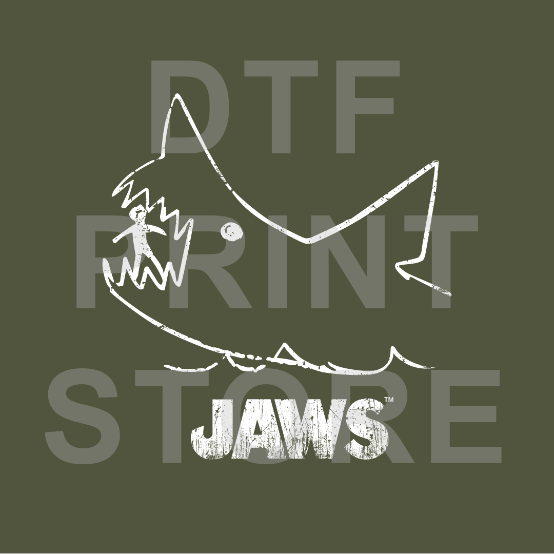 Chalk Jaws DTF or SUBLIMATION Print 12" x 16" freeshipping - DTF Print Store