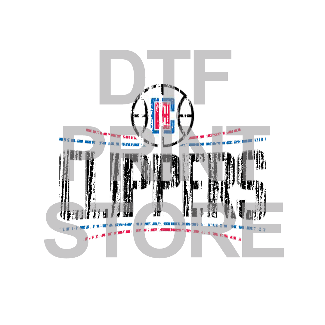Clippers - DTF or SUBLIMATION Print 12" x 16" freeshipping - DTF Print Store
