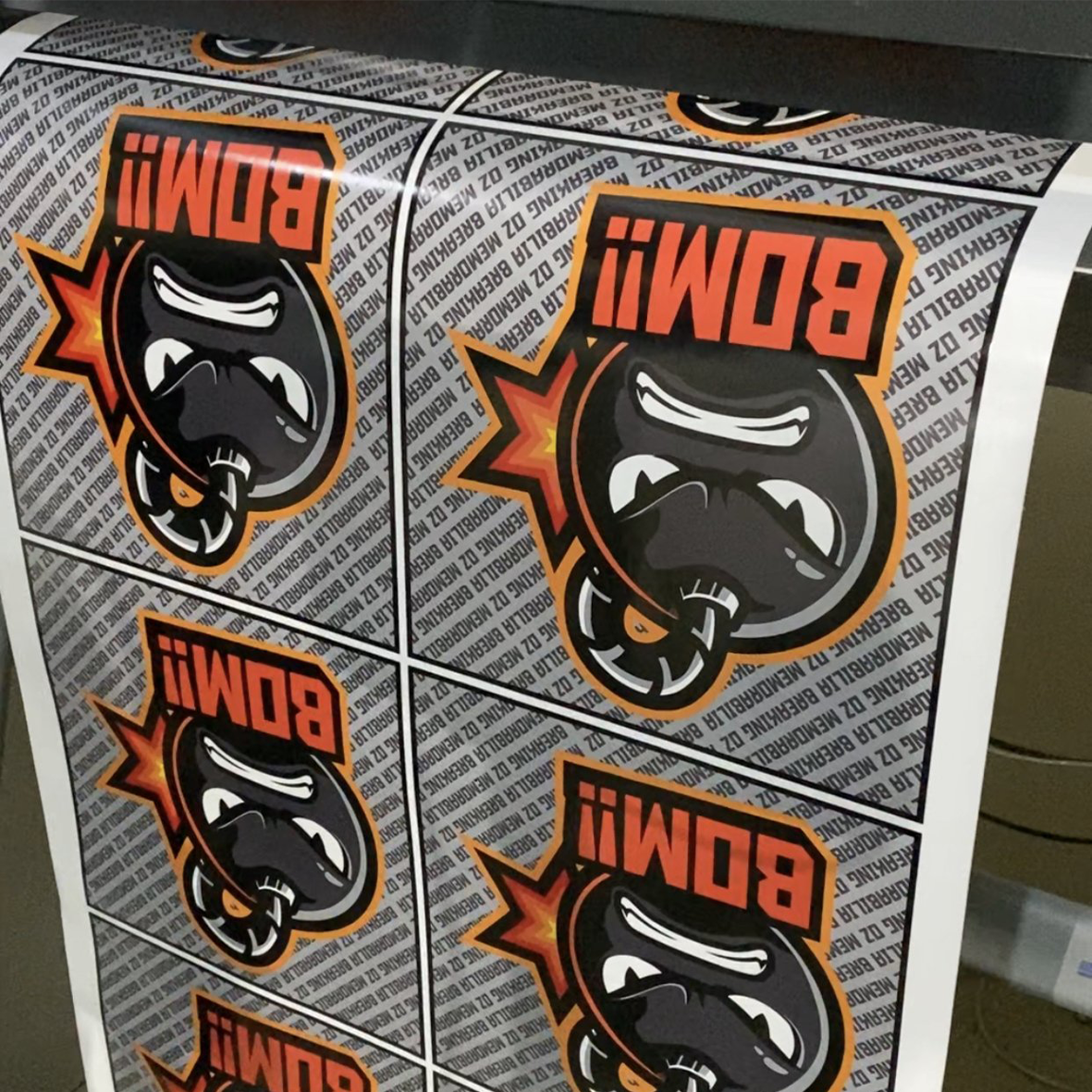50 Custom Printed Stickers 125mm x 75mm