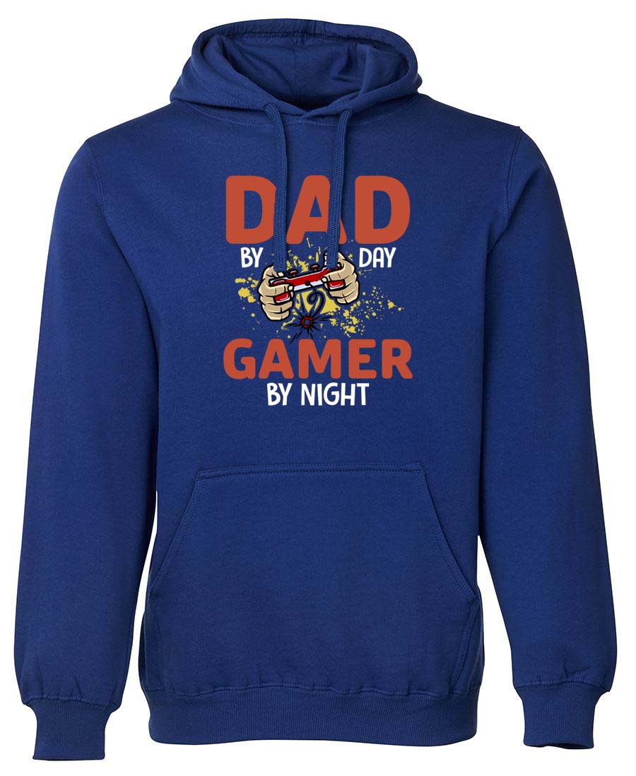 Dad by Dad Gamer by Night Logo Hoodie freeshipping - DTF Print Store