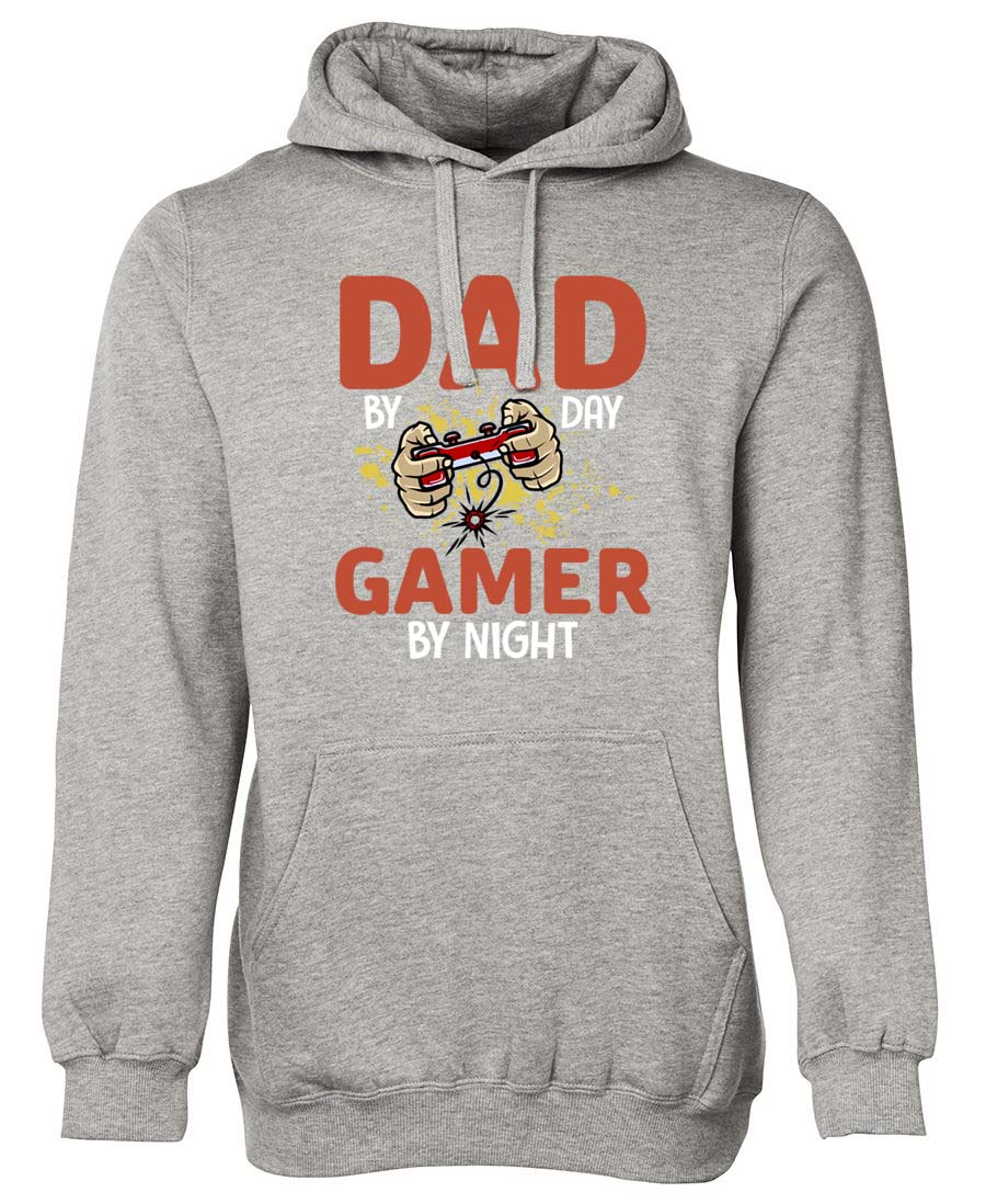 Dad by Dad Gamer by Night Logo Hoodie freeshipping - DTF Print Store