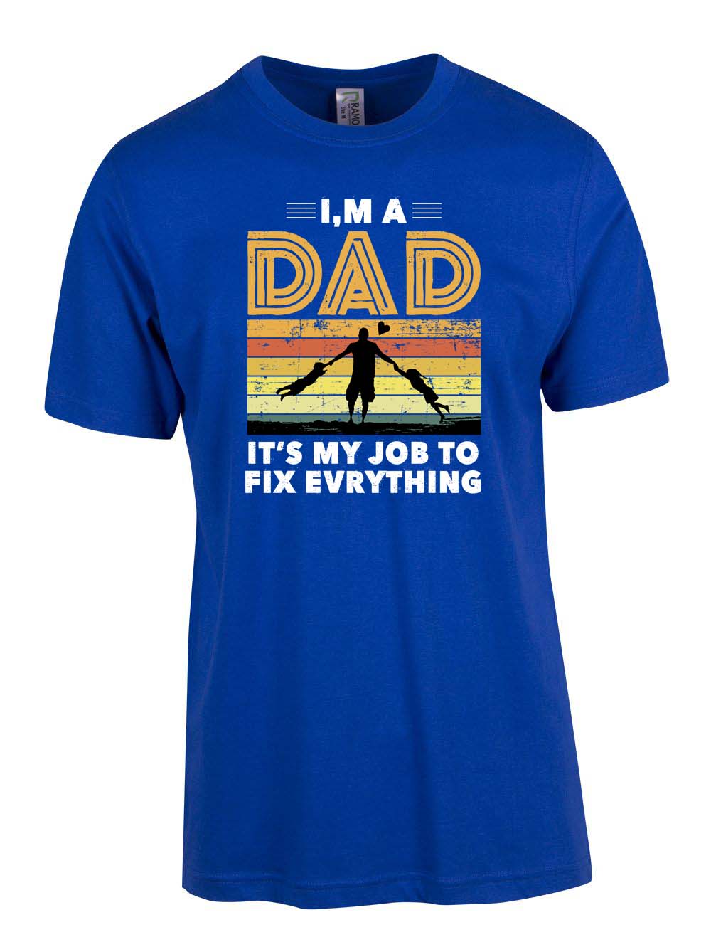 Dad's Job to fix Everything T Shirt freeshipping - DTF Print Store