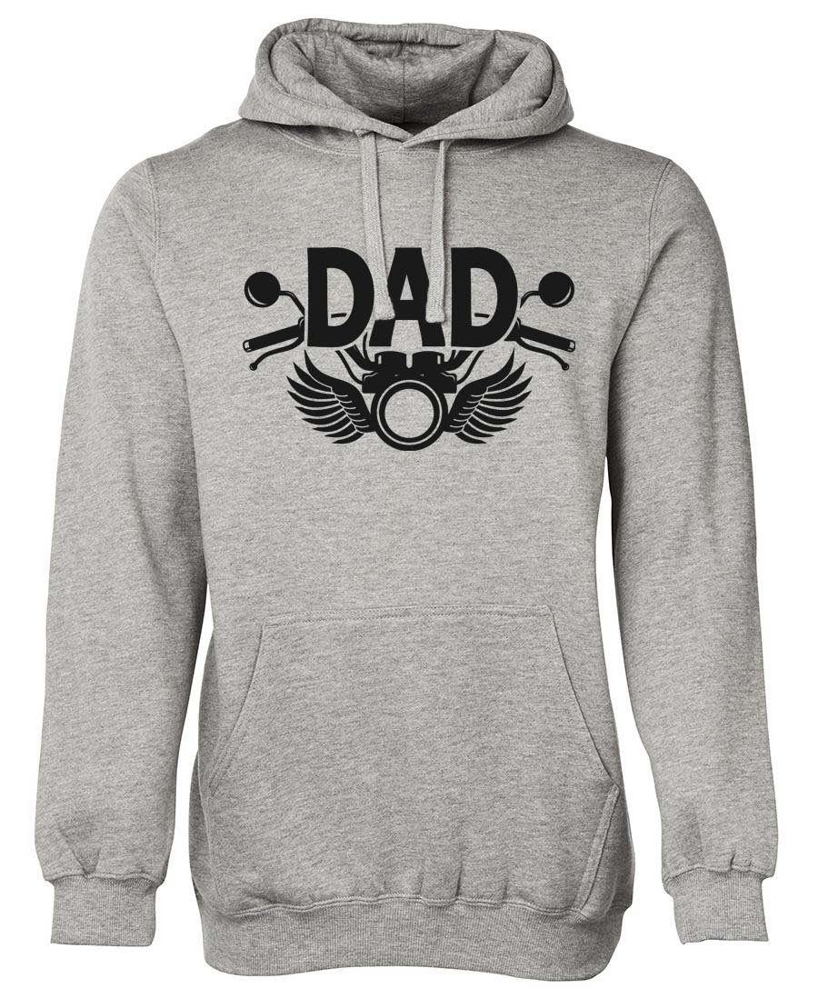 Dad Motorcycle Logo Hoodie freeshipping - DTF Print Store