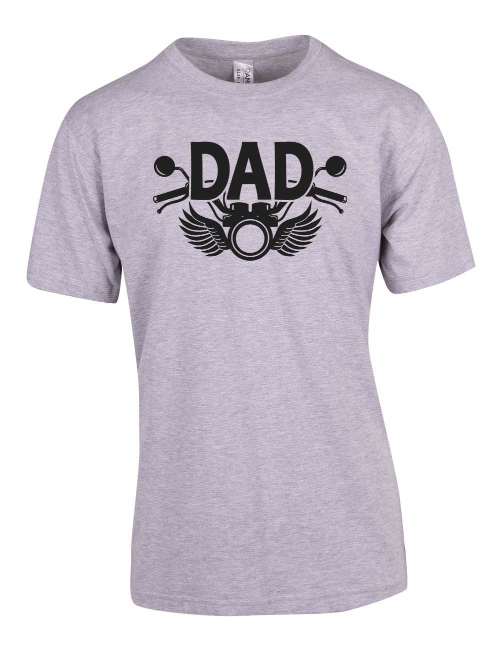 Dad Motorcycle T Shirt freeshipping - DTF Print Store