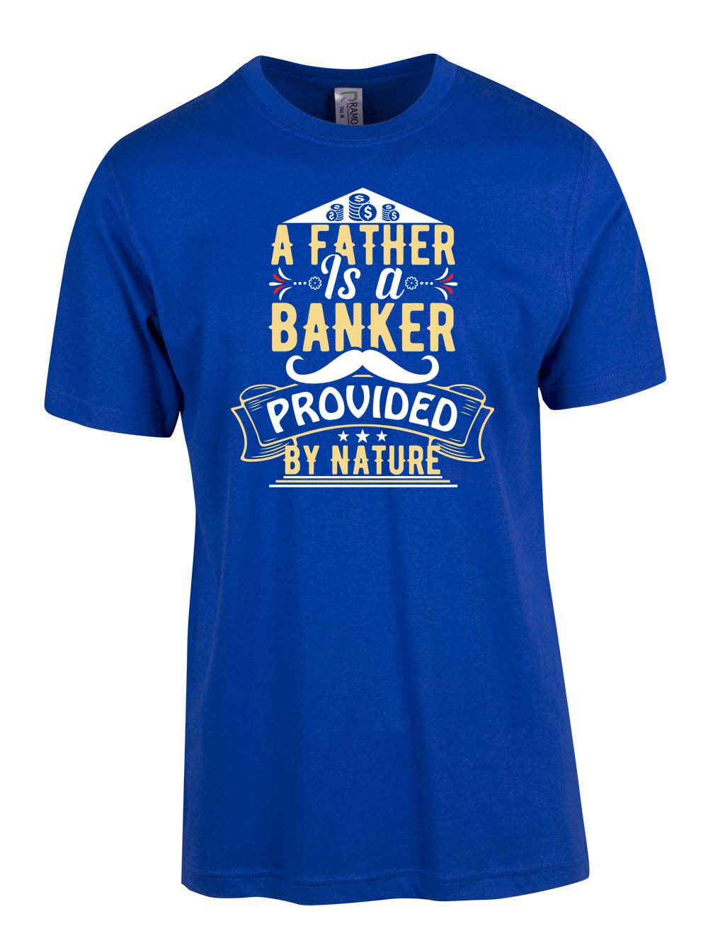 Father is a banker T Shirt freeshipping - DTF Print Store
