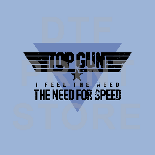 Feel the Need DTF or SUBLIMATION Print 12" x 16" freeshipping - DTF Print Store