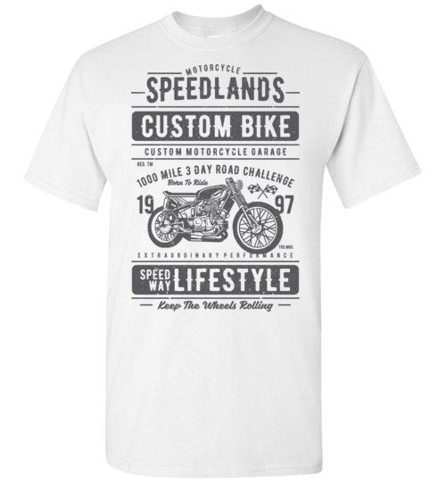 Speedlands Bike T Shirt freeshipping - DTF Print Store