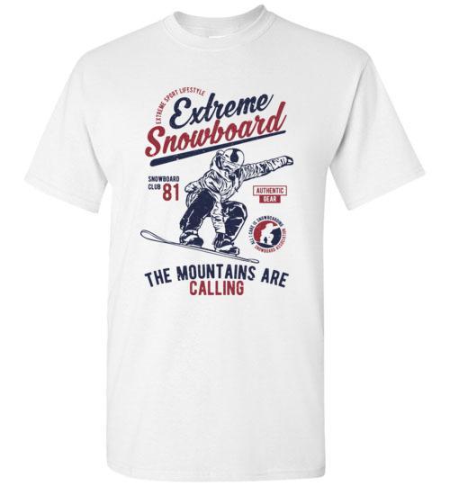 Extreme Snowboard T Shirt freeshipping - DTF Print Store