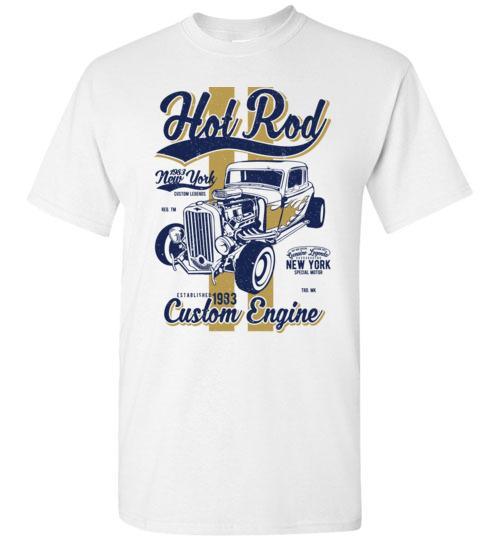 Hotrod Engine T Shirt freeshipping - DTF Print Store