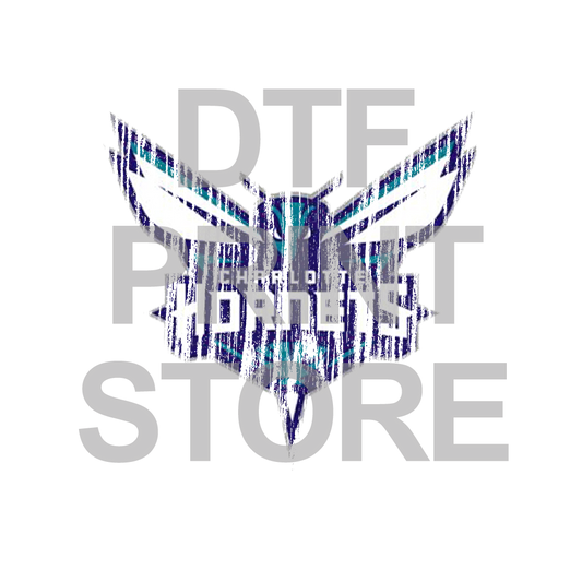 Hornets - DTF or SUBLIMATION Print 12" x 16" freeshipping - DTF Print Store
