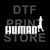 Human - DTF or SUBLIMATION Print 12" x 16" freeshipping - DTF Print Store