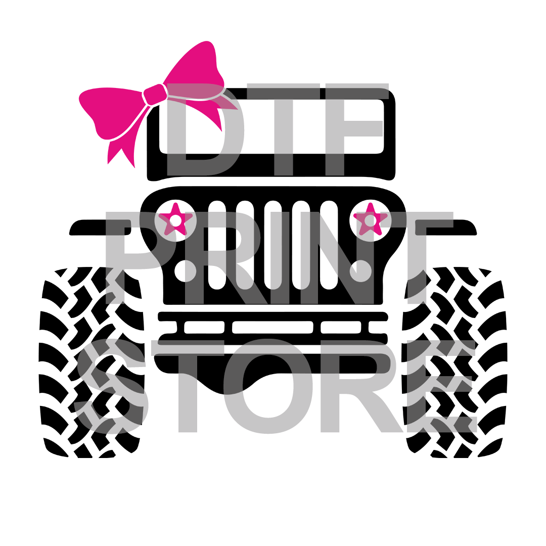Jeep DTF or SUBLIMATION Print 12" x 16" 29 Types freeshipping - DTF Print Store